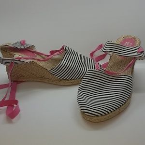 Summer espadrilles wedges